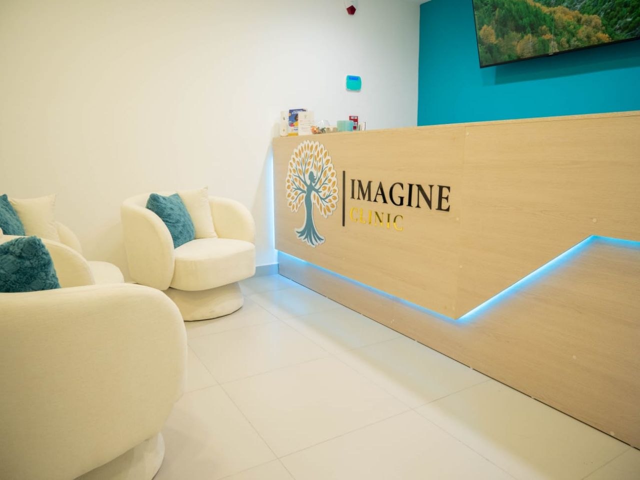 Recepción de Imagine Clinic